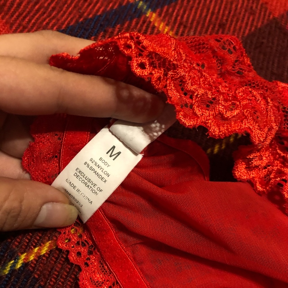 Red Bralette - Picture 4 of 5